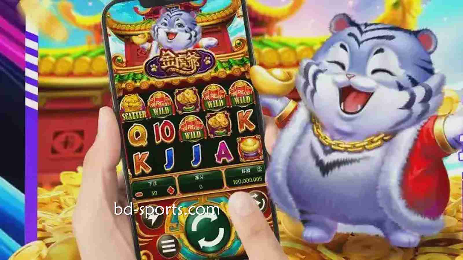 球友会体育《金虎爷》老虎机最高赔率2000倍，你心动了吗？