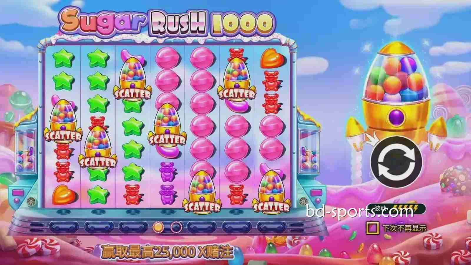 球友会体育：《极速糖果1000》游戏带你进入甜蜜的糖果世界