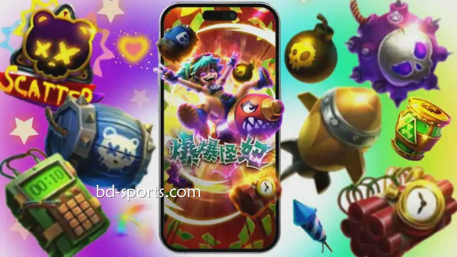 《爆爆怪妞》老虎机奖金最高达51000倍，球友会玩家一定得玩！！！